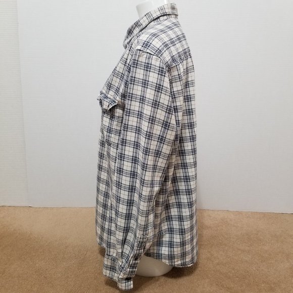 Aeropostale shirt XL long sleeve plaid button up down collared 100% cotton - Picture 2 of 13